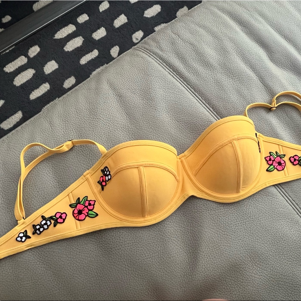 Yellow Triangl Bikini - Picture 9 of 15